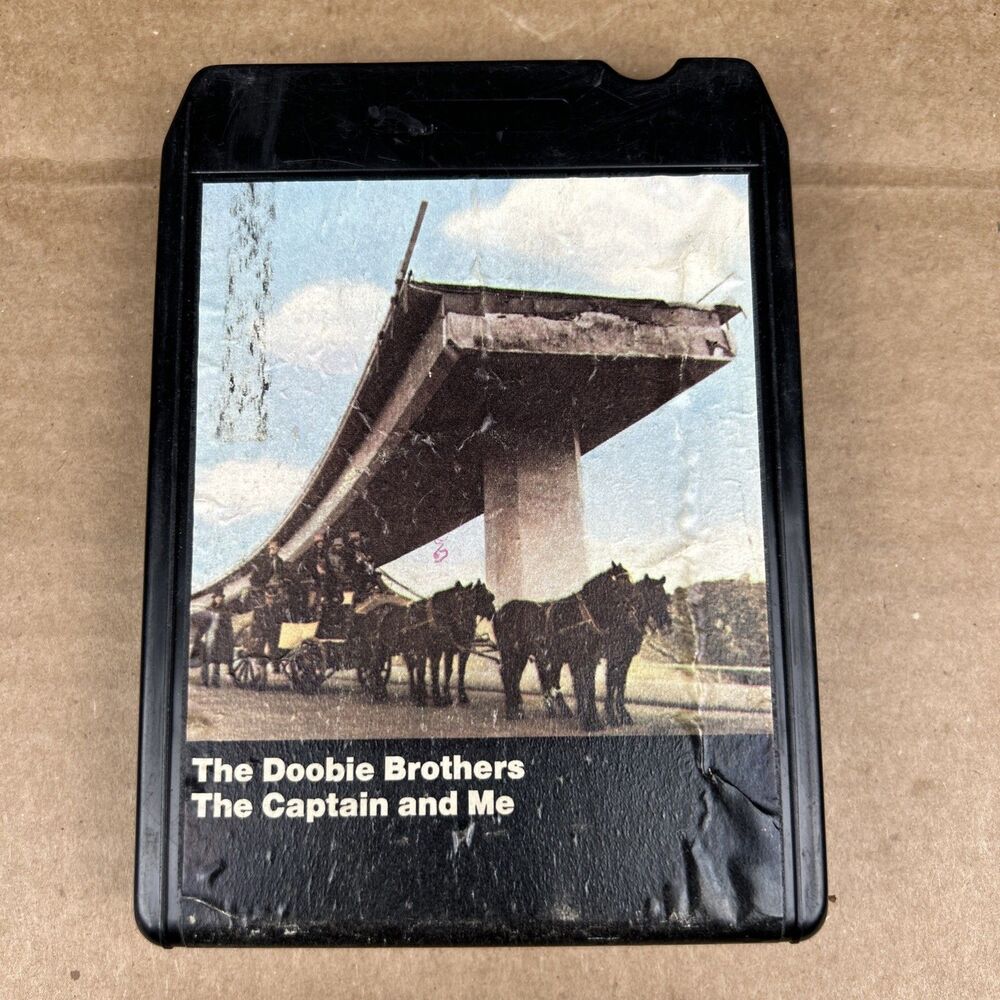Doobie Brothers 8-Track Tape Captain and Me 1973 M8 2694 China Grove South City